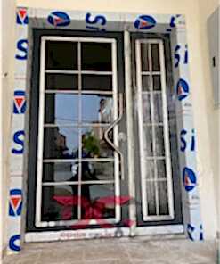 Cam Kare Bölmeli Apartman Giriş Kapısı DR-120