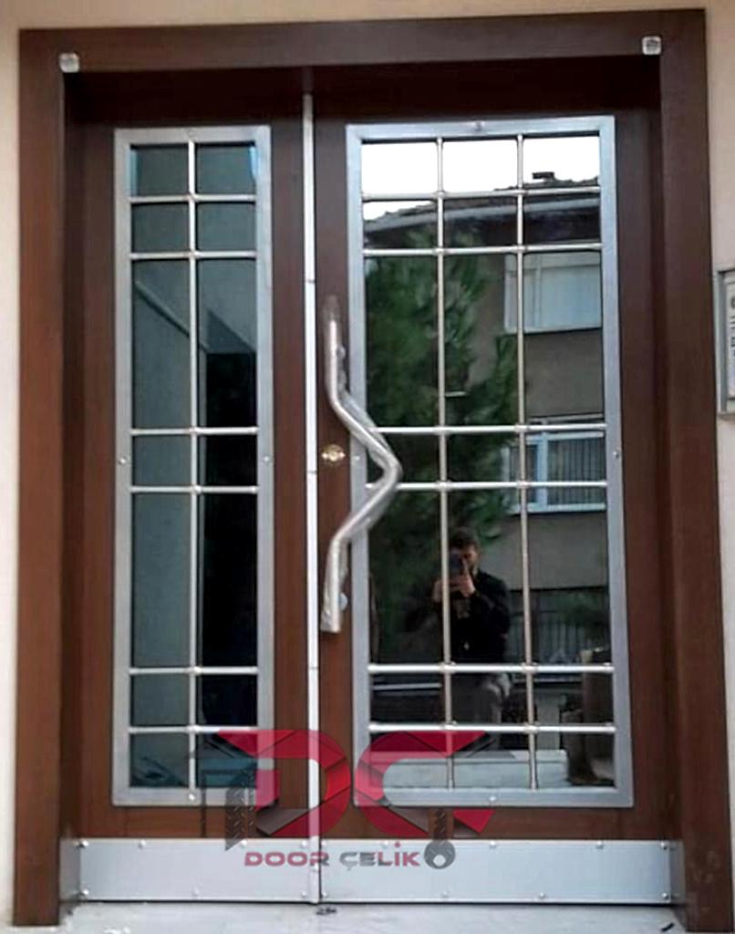 Camlı Bina Apartman Giriş Kapısı DR-135
