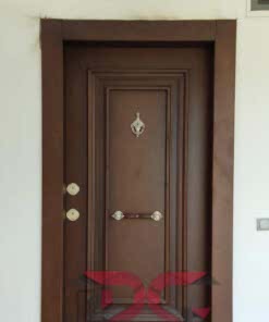 Kahverengi Ahşap Çelik Kapı DR-023