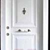 Beyaz Ahşap Çelik Kapı DR-004