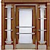İki Cam Kanat Villa Kapısı DR-221