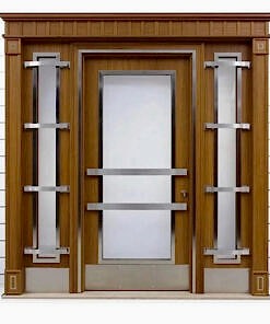 İki Cam Kanat Villa Kapısı DR-221