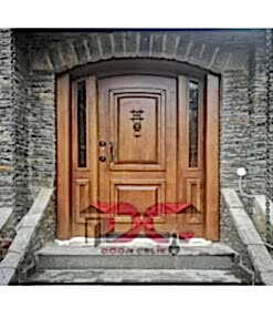 Doğal Ahşap Villa Kapısı DR-224