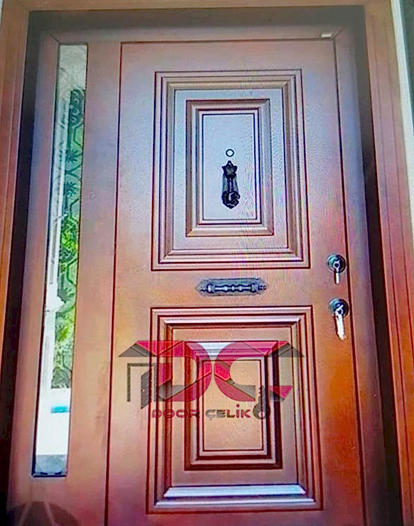 Ahşap Camlı Villa Kapısı DR-231