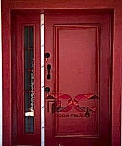 Kırmızı Villa Kapısı DR-206